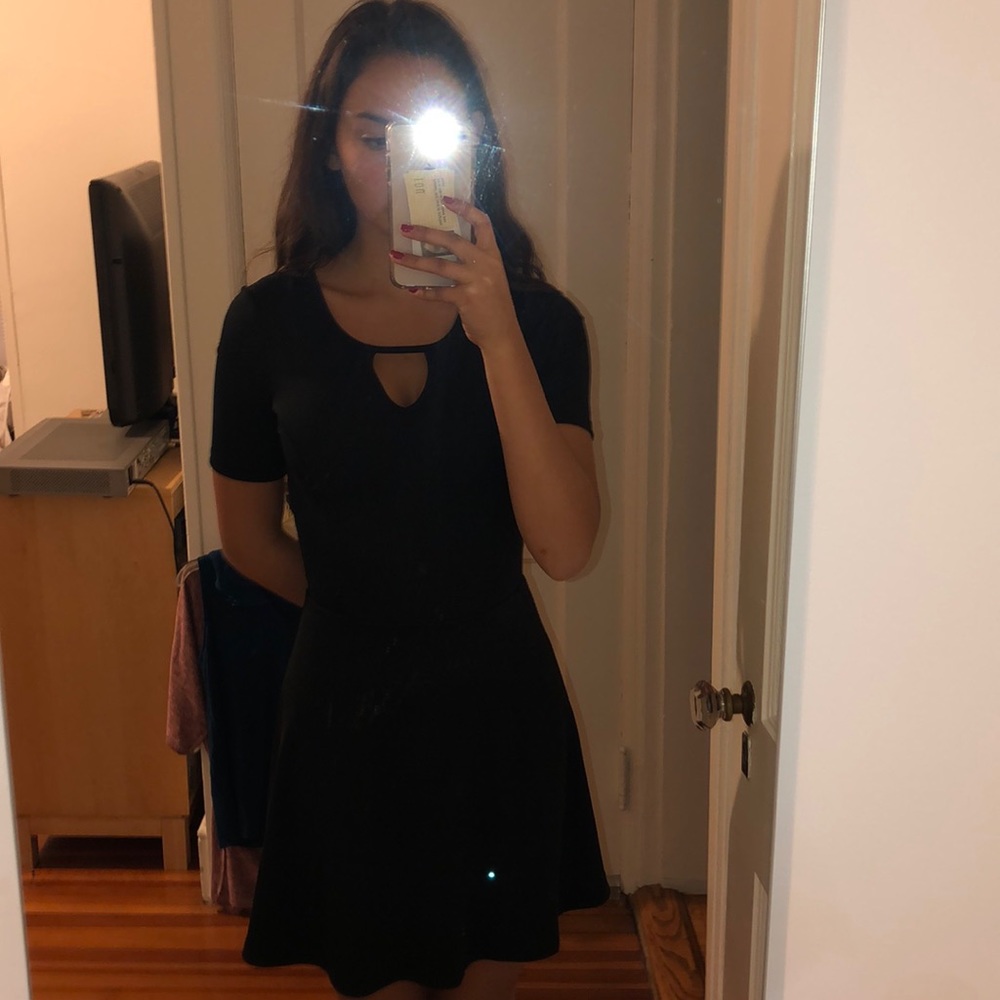 Classy black dress